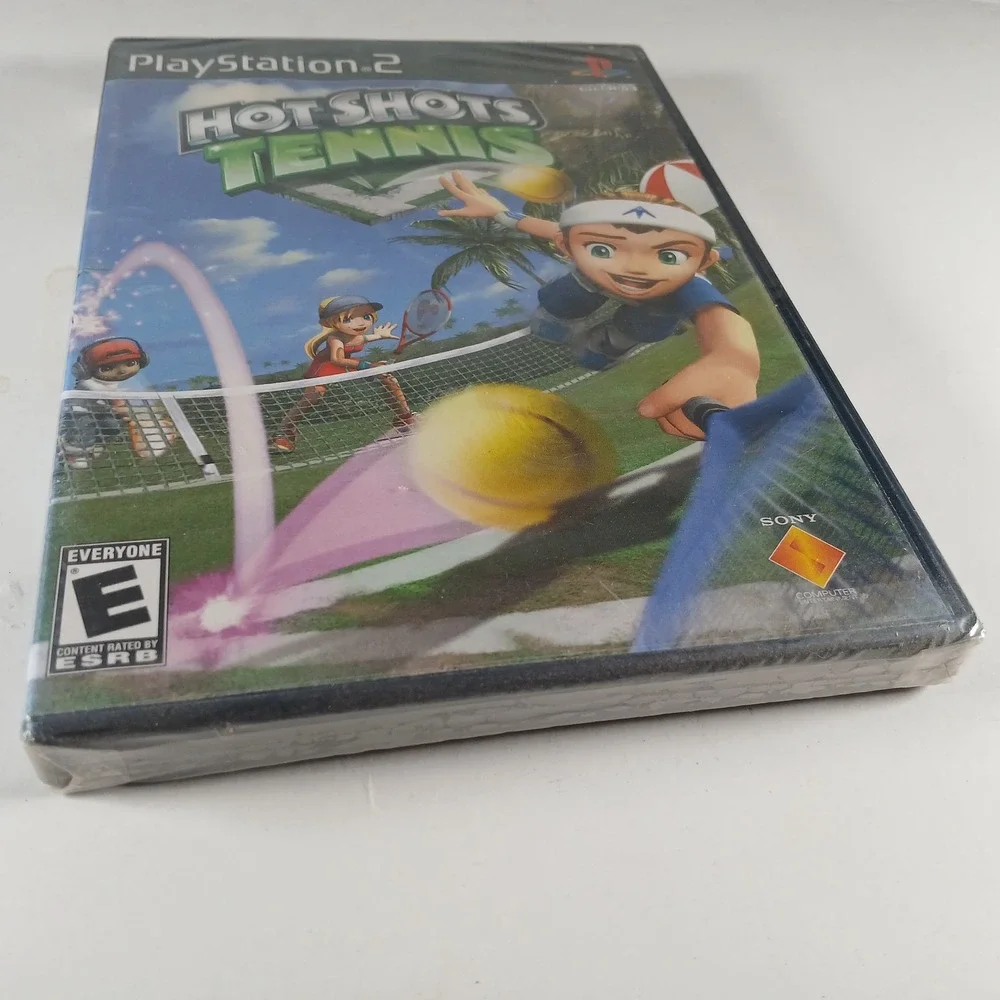 New - Hot Shots Tennis PS2 Sealed Sports Sony Arcade Game NTSC U/C